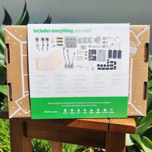 NEW KiwiCo. Kiwi Co. Geometric Laser Projector Science Kit STEM Craft Learning K - Picture 7 of 12